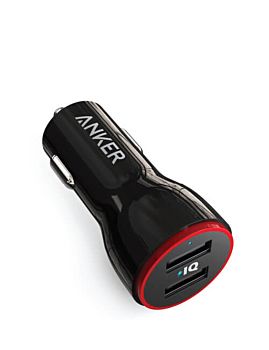 Anker PowerDrive 2 24W USB Car Charger - Black (A2310H11)