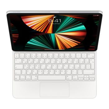 Apple Magic Keyboard for iPad Pro 12.9-inch (2021) - White Arabic Version