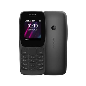 Nokia 110 4MB Phone - Black (N 110 B B)
