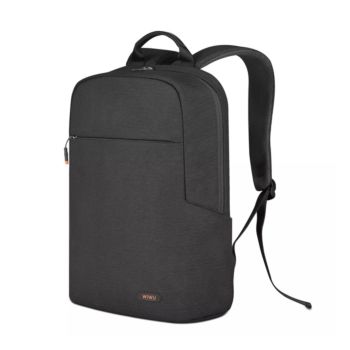 WiWU Pilot Backpack 15.6inch Travelling Polyester Laptop Business School Travelling Backpack - Black (943152)