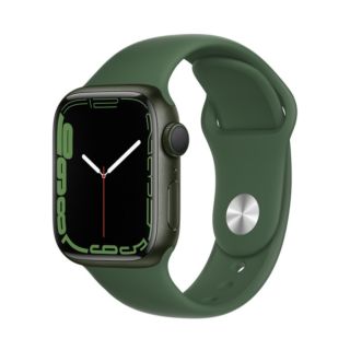 Apple Watch Series 7 41mm GPS - Green Aluminum Case With Cover Sport Band (MKN03)