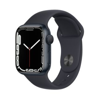 Apple Watch Series 7 41mm GPS - Midnight Aluminum Case With Midnight Sport Band (MKMX3)
