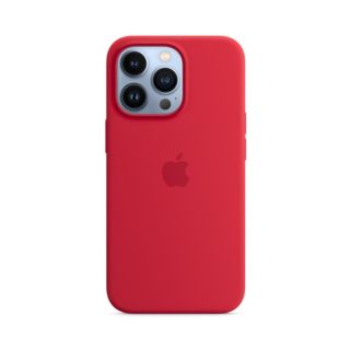 Apple iPhone 13 Pro Max Silicone Case with MagSafe - Red (MM2V3)